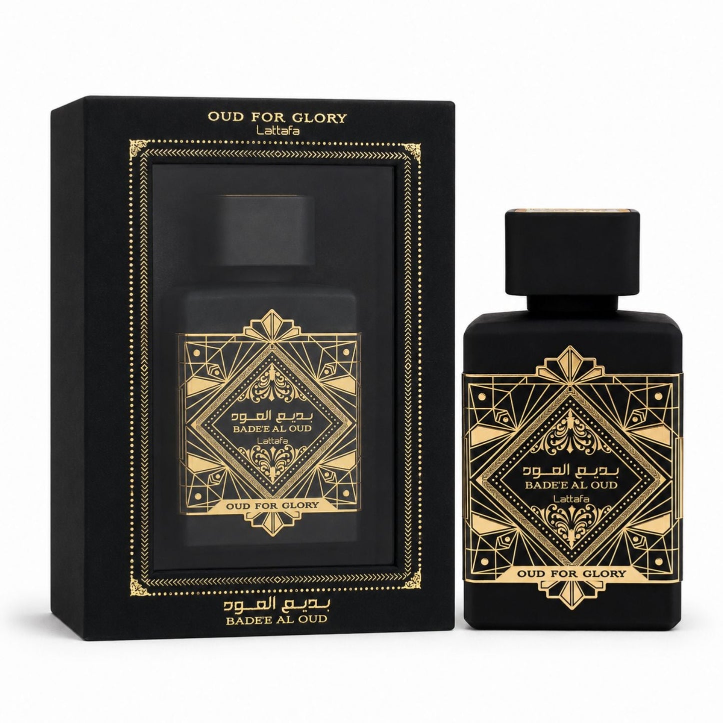 Lattafa Bade’e Al Oud Oud for Glory Eau de Parfum – 3.4 oz / 100ml - A.L.A Collection