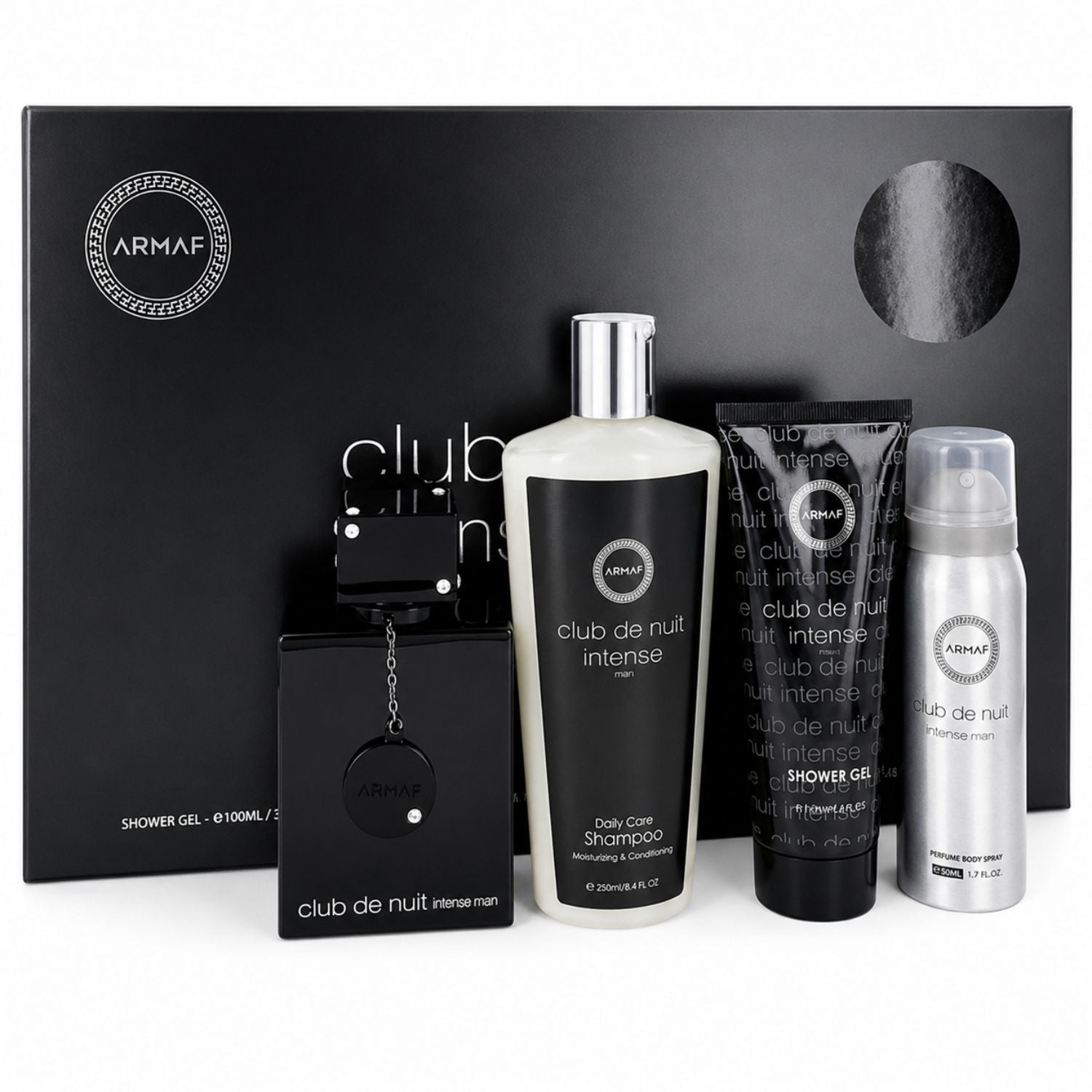 Armaf Club De Nuit Intense Man 4pc Gift Set - A.L.A Collection