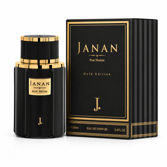 J. Janan Gold Edition Eau de Parfum for Men – 3.4 oz / 100ml - A.L.A Collection