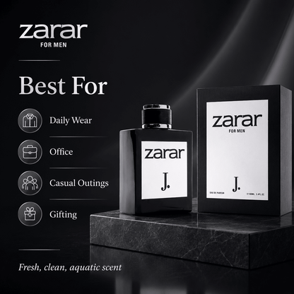 J. Zarar EDP for Men – 3.4 oz / 100 ml - A.L.A Collection