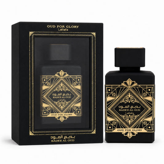 Lattafa Bade’e Al Oud Oud for Glory Eau de Parfum – 3.4 oz / 100ml - A.L.A Collection
