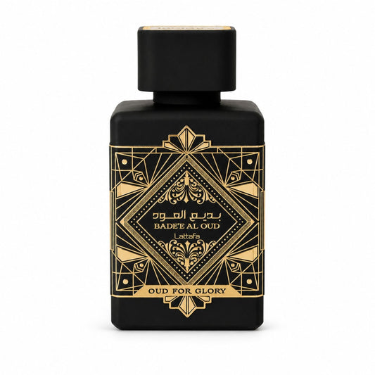 Lattafa Bade’e Al Oud Oud for Glory Eau de Parfum – 3.4 oz / 100ml - A.L.A Collection