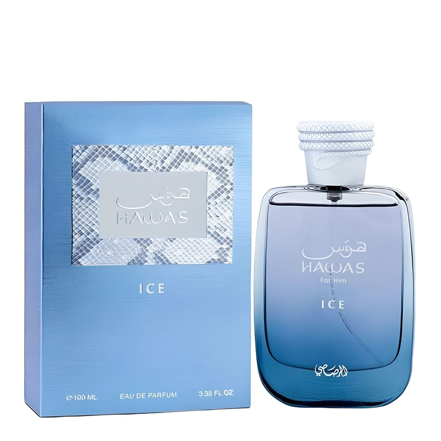 Rasasi Hawas Ice Eau de Parfum for Men – 3.4 oz / 100ml - A.L.A Collection